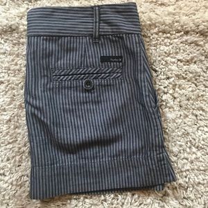 Hurley pinstripe women’s skirt.